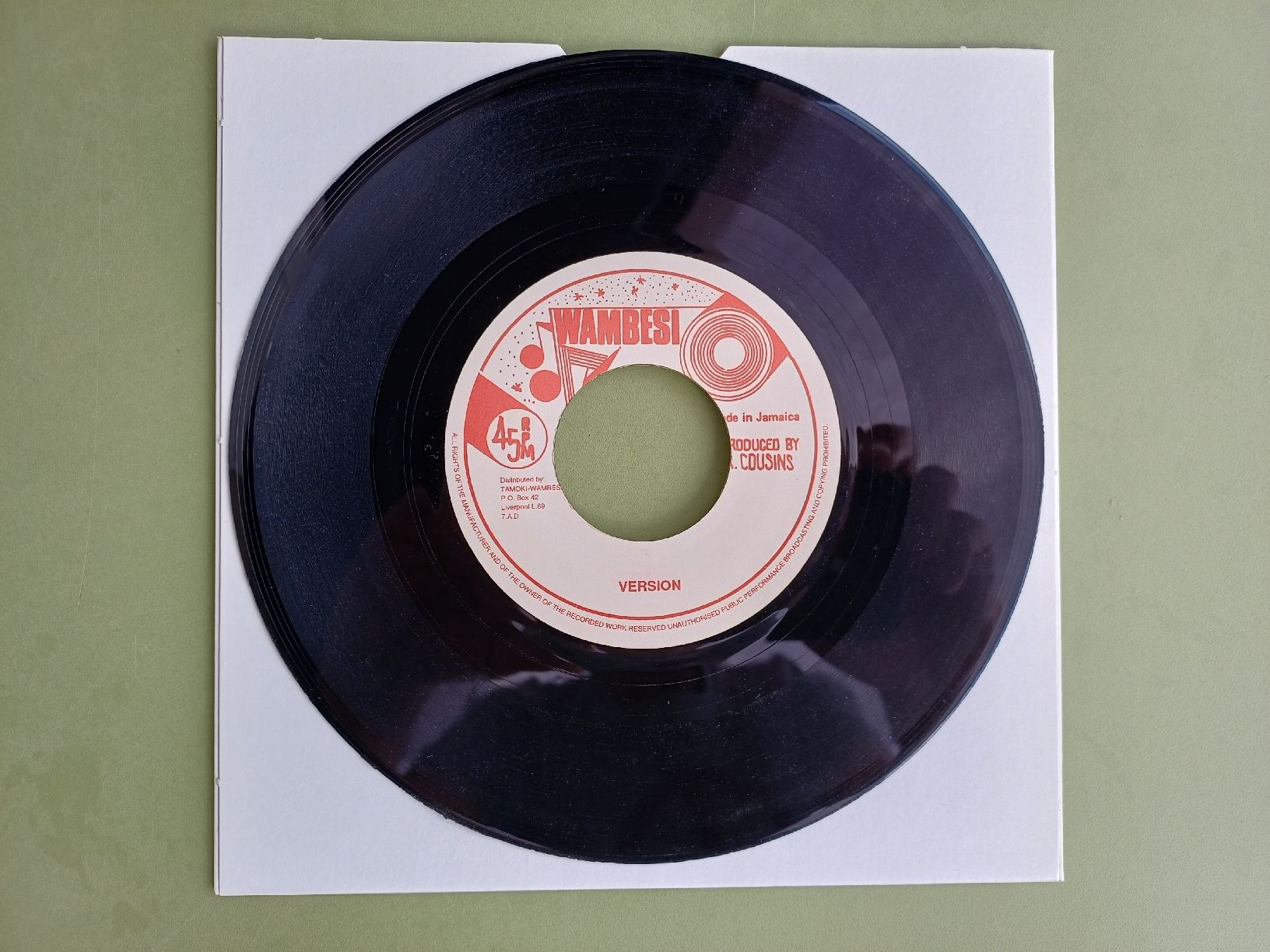 Dischi in vinile: Derrick Pitter "King Pharoah Army" 45t – Usato da Begnins venduto da Drastic-Sound 3