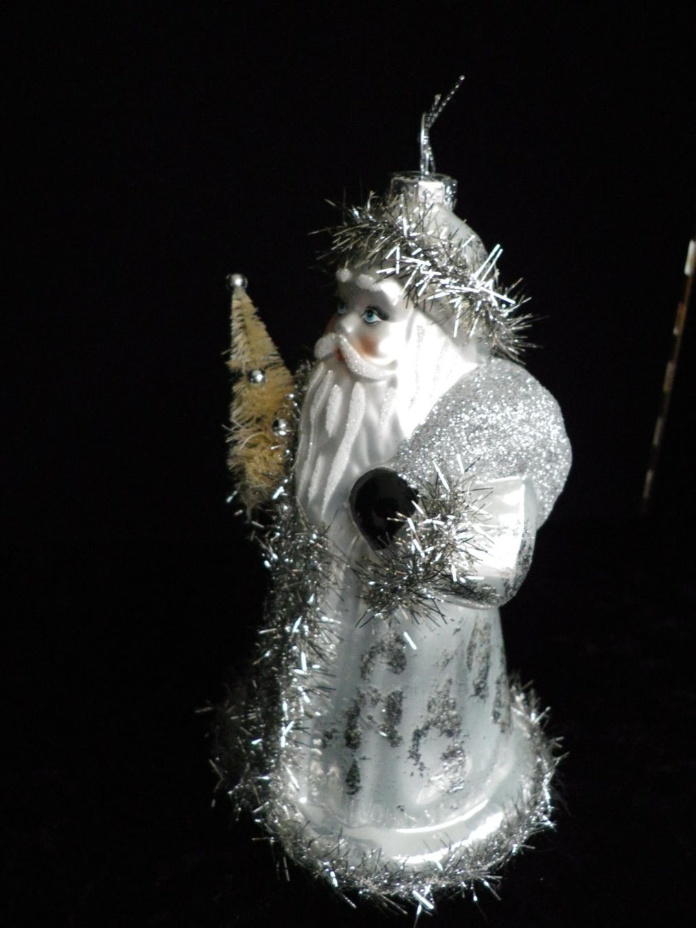 Tutte le decorazioni: Grosser Nikolaus aus Glas – Usato da Reinach BL venduto da Annodomini 1