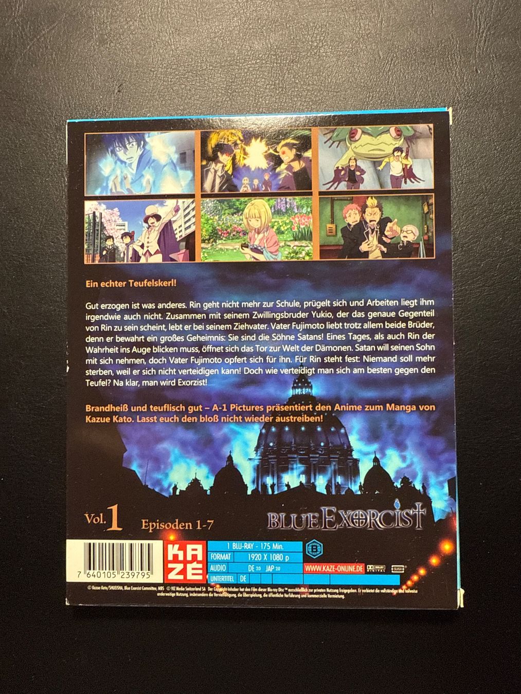 Tutti i DVDs: Blue Exorcist Vol. 1 - Blu-ray Anime – Usato da Kaisten venduto da Apo.25k 1