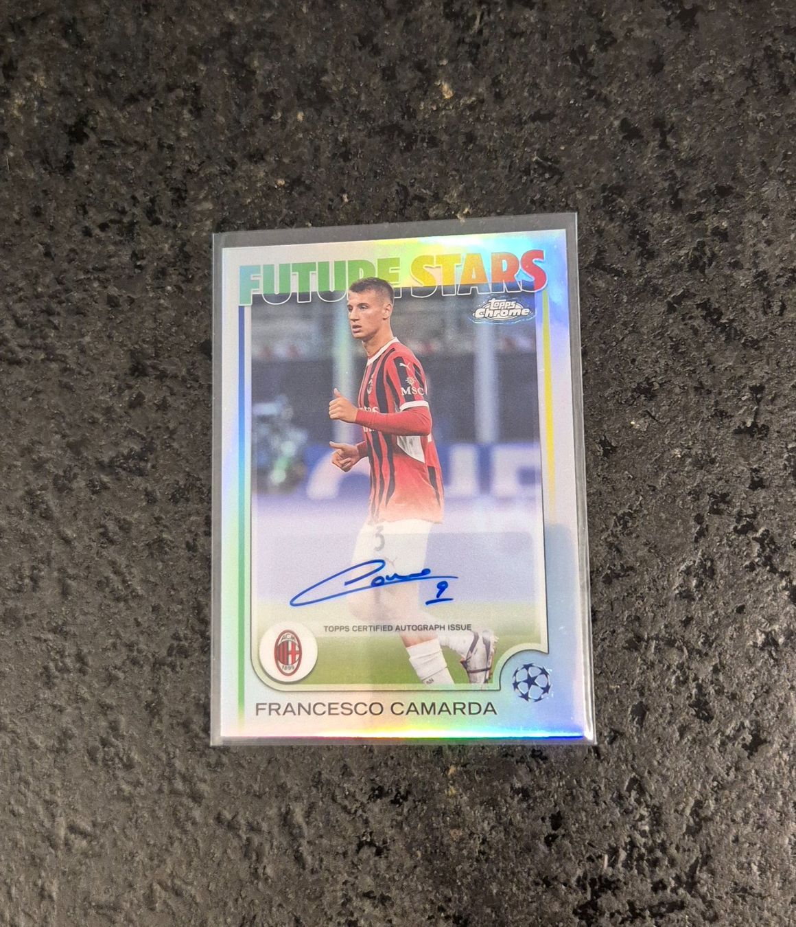 Topps Carte collezionabili: Francesco Camarda Autogramm - AC Milan - Topps – Nuovo (secondo la descrizione) da Burg AG venduto da Danoe