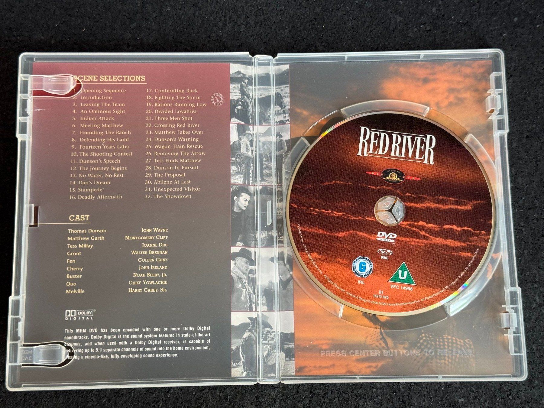 Tutti i DVDs: RED RIVER Western DVD EN John Wayne - Montgomery Clift – Usato da Fribourg venduto da tschjoly 4
