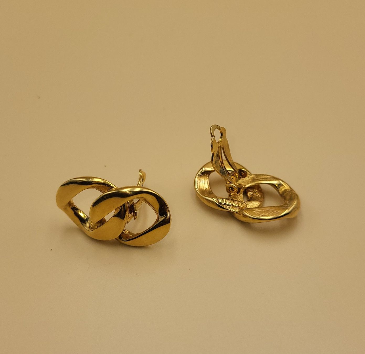 Orecchini pendenti & Orecchini a lobo: Elegante goldige Ohrclips – Usato da Wald ZH venduto da SwissPawnshop 2