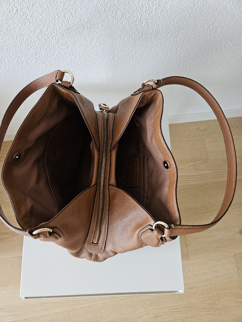 Coach Borse da donna: Coach Handtasche, cognacfarbig – Nuovo (secondo la descrizione) da Rüti ZH venduto da vro_5mnb 2