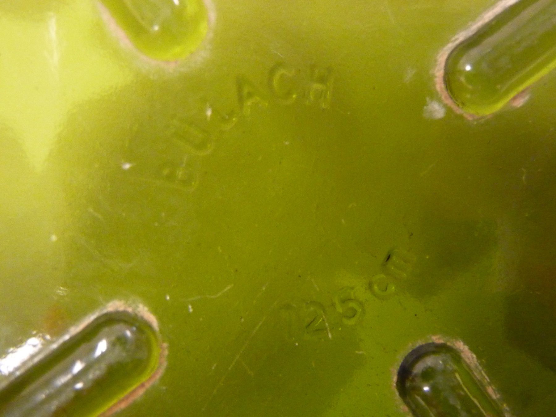 Sottobicchieri: Bülach Glas Untersetzer Blumenteller Nr. 2 – Usato da Rafz venduto da Powacaddy 2