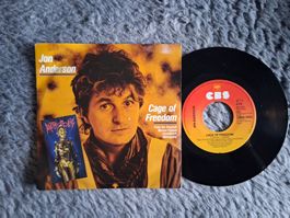 JON ANDERSON    CAGE OF FREEDOM     7NER SINGLE
