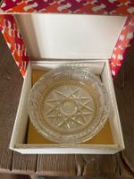 Kristallglas Aschenbecher Sternschliff Vintage