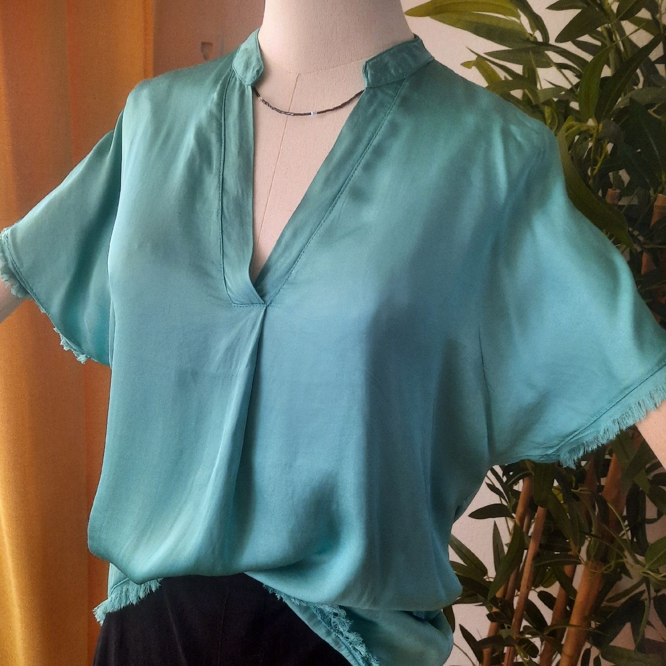 Blusen: Dixie Bluse Damen petrol Grösse M.Neu – Neu (gemäss Beschreibung) aus Solothurn von lsc_pf99 4