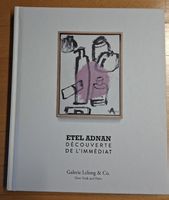 Etel Adnan Découverte De L Immédiat  Buch Ausstelung 