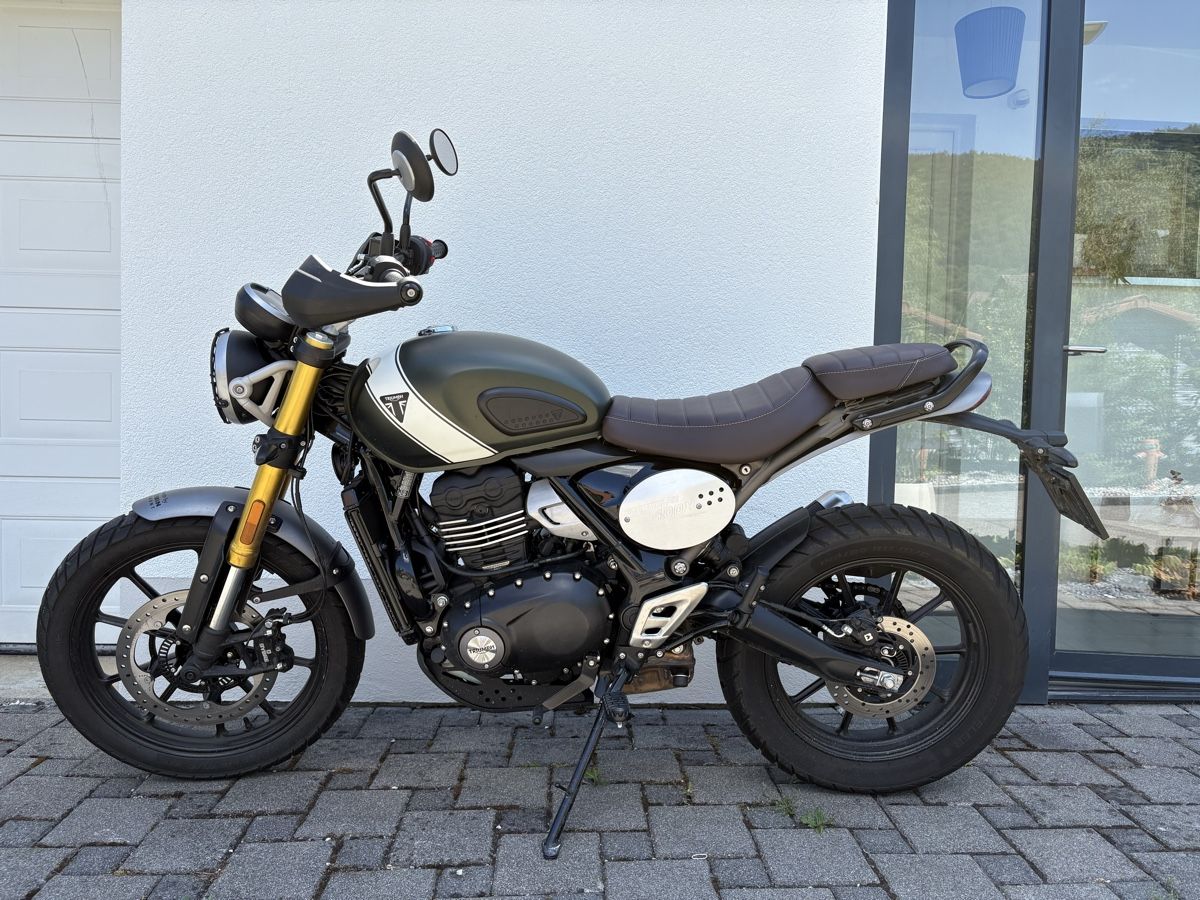 Triumph Strasse: TRIUMPH SCRAMBLER 400 X – Gebraucht aus Moutier von jul_f7qn