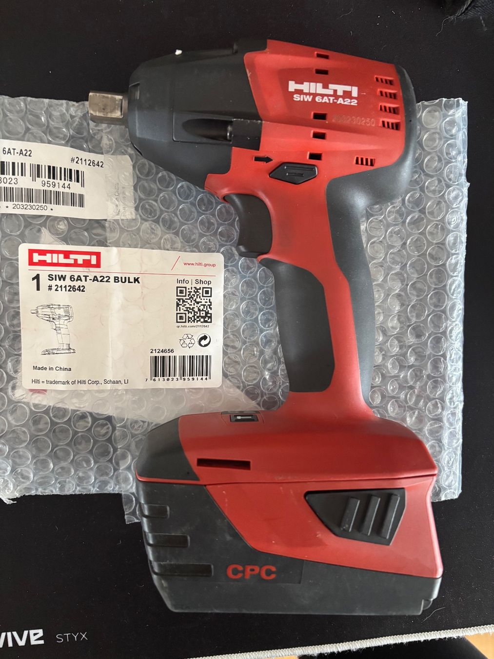 Hilti Trapani: Hilti SIW 6AT-22 SCHLAGSCHRAUBER – Usato da Liestal venduto da lis_82hy