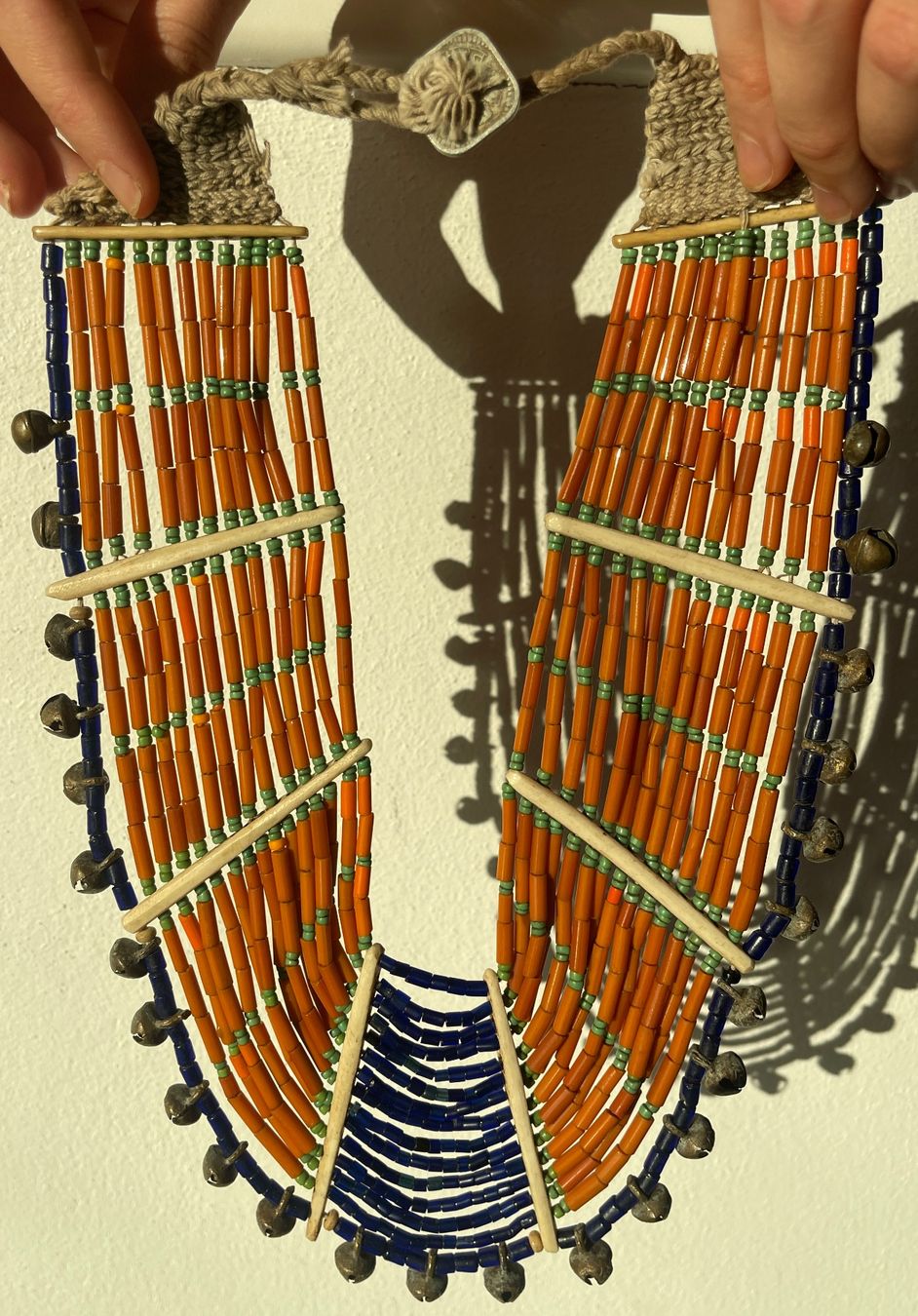 Ketten: wunderschöne alte Naga Kette Höhe 33 cm – Gebraucht aus Rüthi (Rheintal) von Kunsthaus777 5