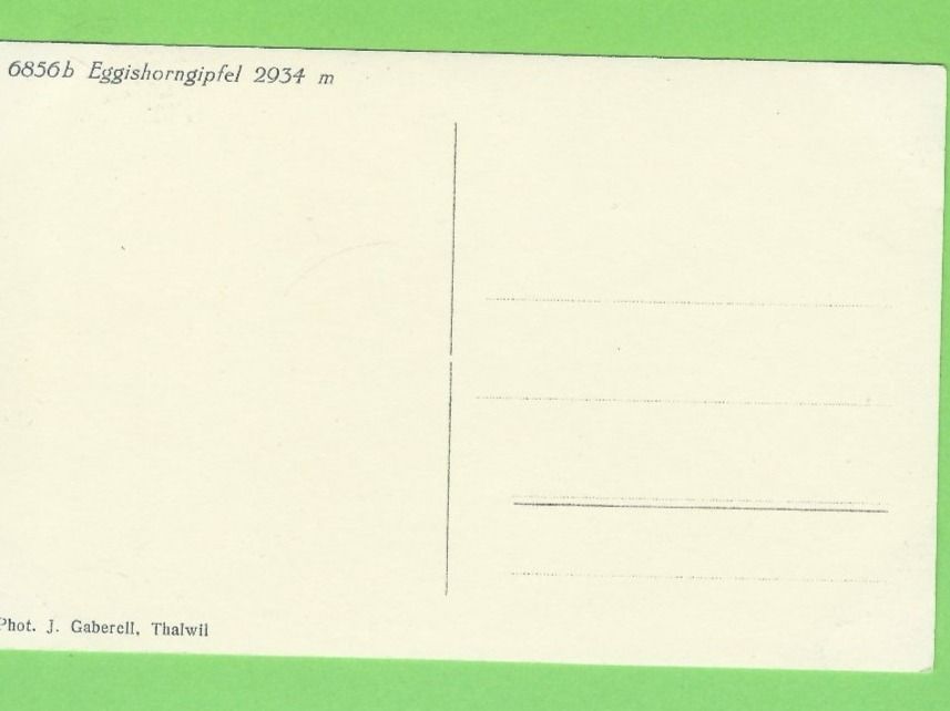 Ansichtskarten: Eggishorngipfel – Neu (gemäss Beschreibung) aus Zürich von t24_de 1