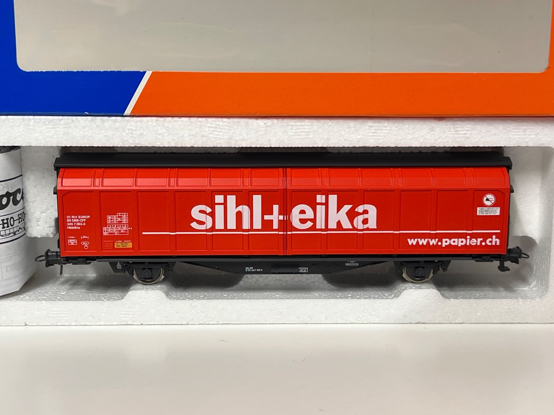 Roco Modellini di ferrovie: Roco 46943 SBB sihl + eika H0 DC – Nuovo e nell'imballaggio originale da Neuenhof venduto da ludovicco 1