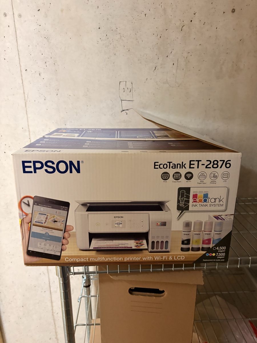 Epson Imprimantes: Epson EcoTank ET-2876 Multifunction Printer White – D'occasion à Fribourg par mat_1995 6