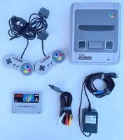 Super Nintendo SNES Konsole + 2 Controller + Zubehör TOP