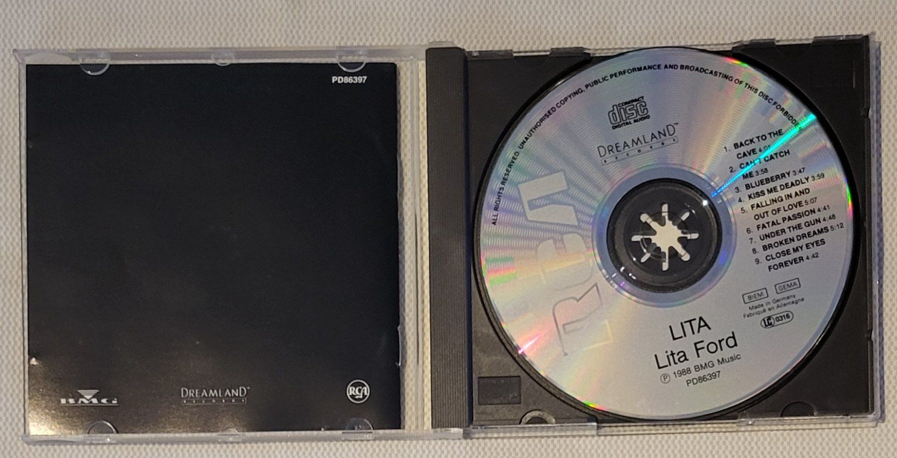 CD: Lita Ford - Lita – Usato da Villars-sur-glane venduto da Epsilonhike 2