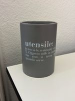Tivoli Behälter für Utensilien, Grau - Top Zustand!