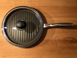 Brat-, Grillpfanne Fissler, 28 cm, mit Glasdeckel