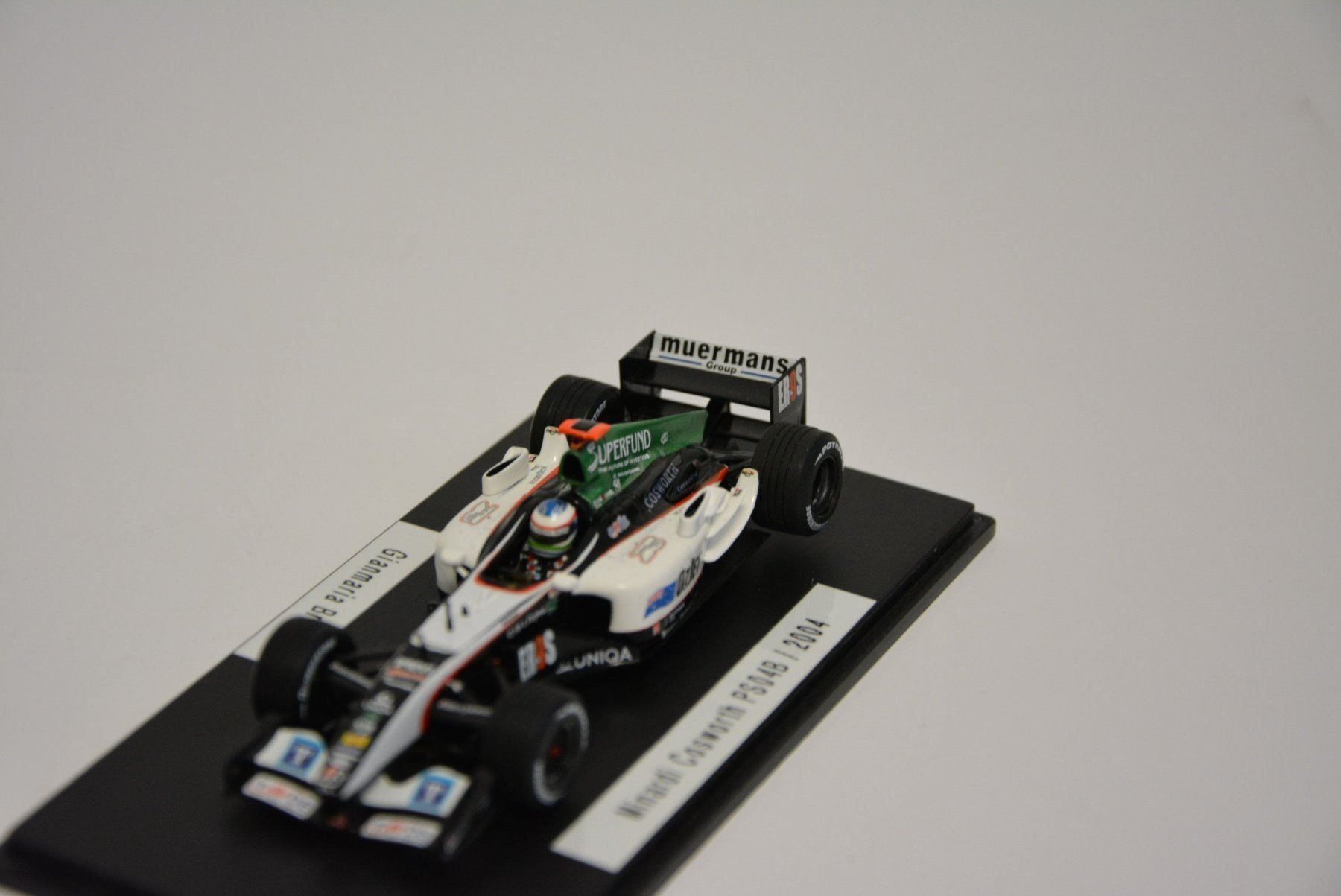 Minardi Modellini d'auto: Minardi Cosworth PS04B 2004 , 1:43 – Nuovo e nell'imballaggio originale da Goldach venduto da Feivel9 1