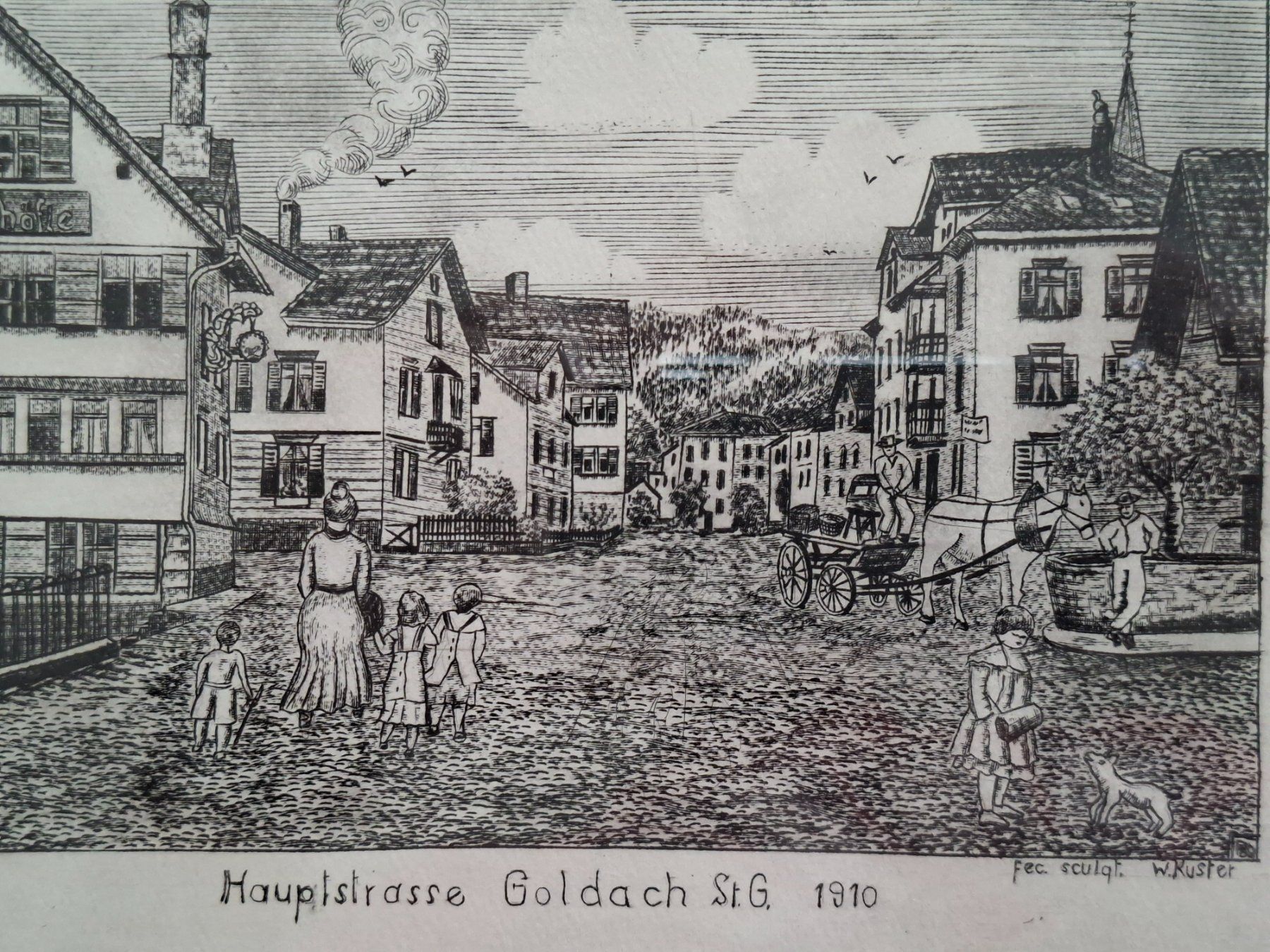 Gravures: Goldach. Über Eck vergoldet. – D'occasion à Goldach par armando_r 2