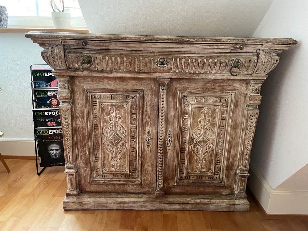 Antike Kommode, shabby chic, white wash retro Möbel (Gebraucht) in ...