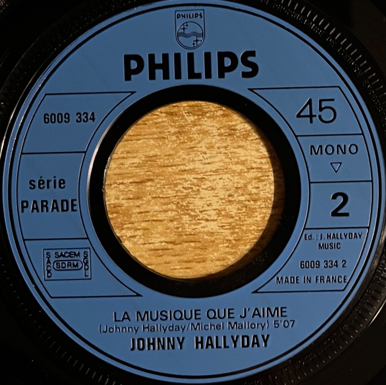 Schallplatten: JOHNNY - COMME UN CORBEAU BLANC – Gebraucht aus Bussigny von vinyl-pas-cher 3