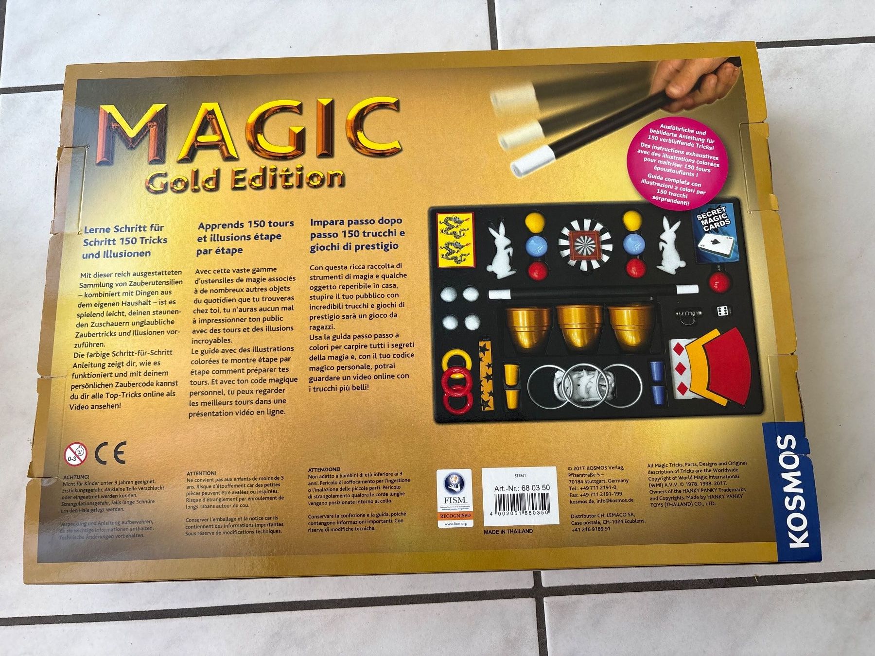Kosmos Giochi: KOSMOS Magic Gold Edition – Neu – Nuovo e nell'imballaggio originale da Hochdorf venduto da thi_6tdz 1