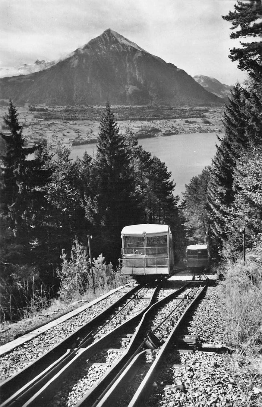 Ansichtskarten: Beatenberg Niesen (BE) Berg Standseilbahn – Gebraucht aus Biasca von Blenio71