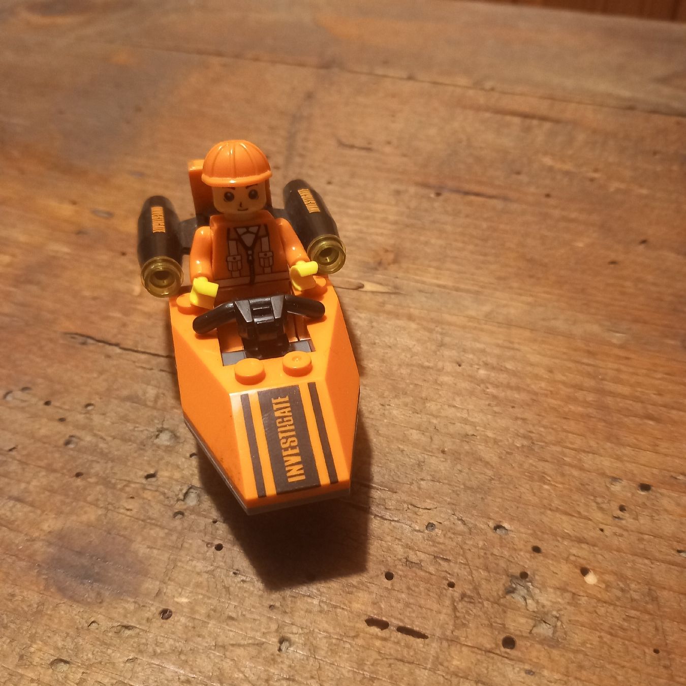 Lego Spielzeuge: LEGO(c) speed boat orange mit Figur  – Gebraucht aus Ebnat-Kappel von blazzi 3