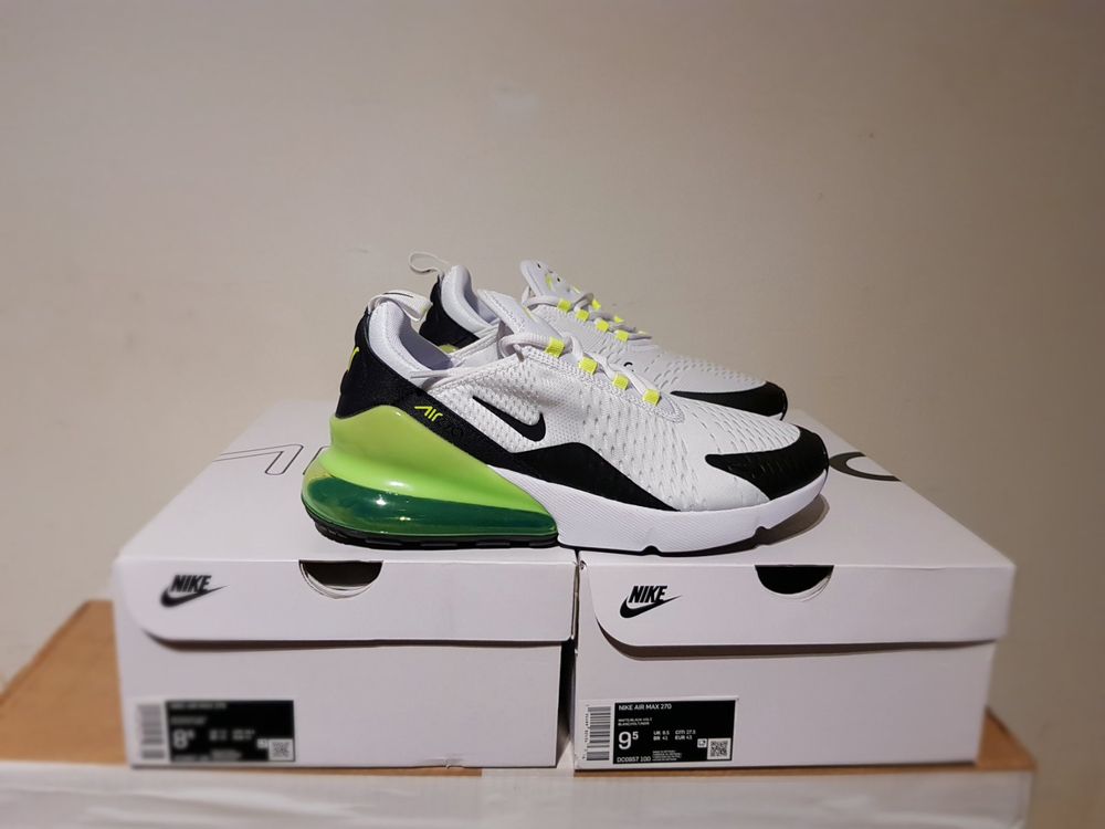 Nike Air Max 270 OG White Black Volt Gr.42 NEU Kaufen auf Ricardo