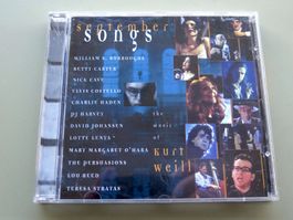 (p) CD SEPTEMBER SONGS: The music of Kurt Weill, div.Int. 98