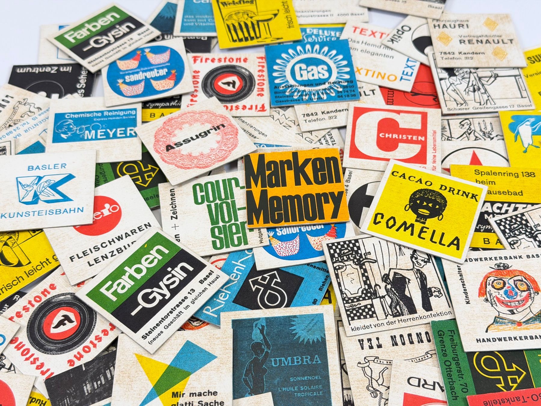 Giochi: Basler Markenmemory 1960er – Usato da Winterthur venduto da Roli56 1