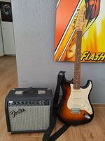 E-Gitarre Aria STG-series mit Verstärker 