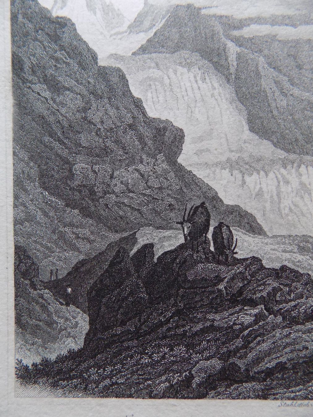 Stiche: Rhone Gletscher glacier du Rhône – Gebraucht aus Risch von Antikfee 4