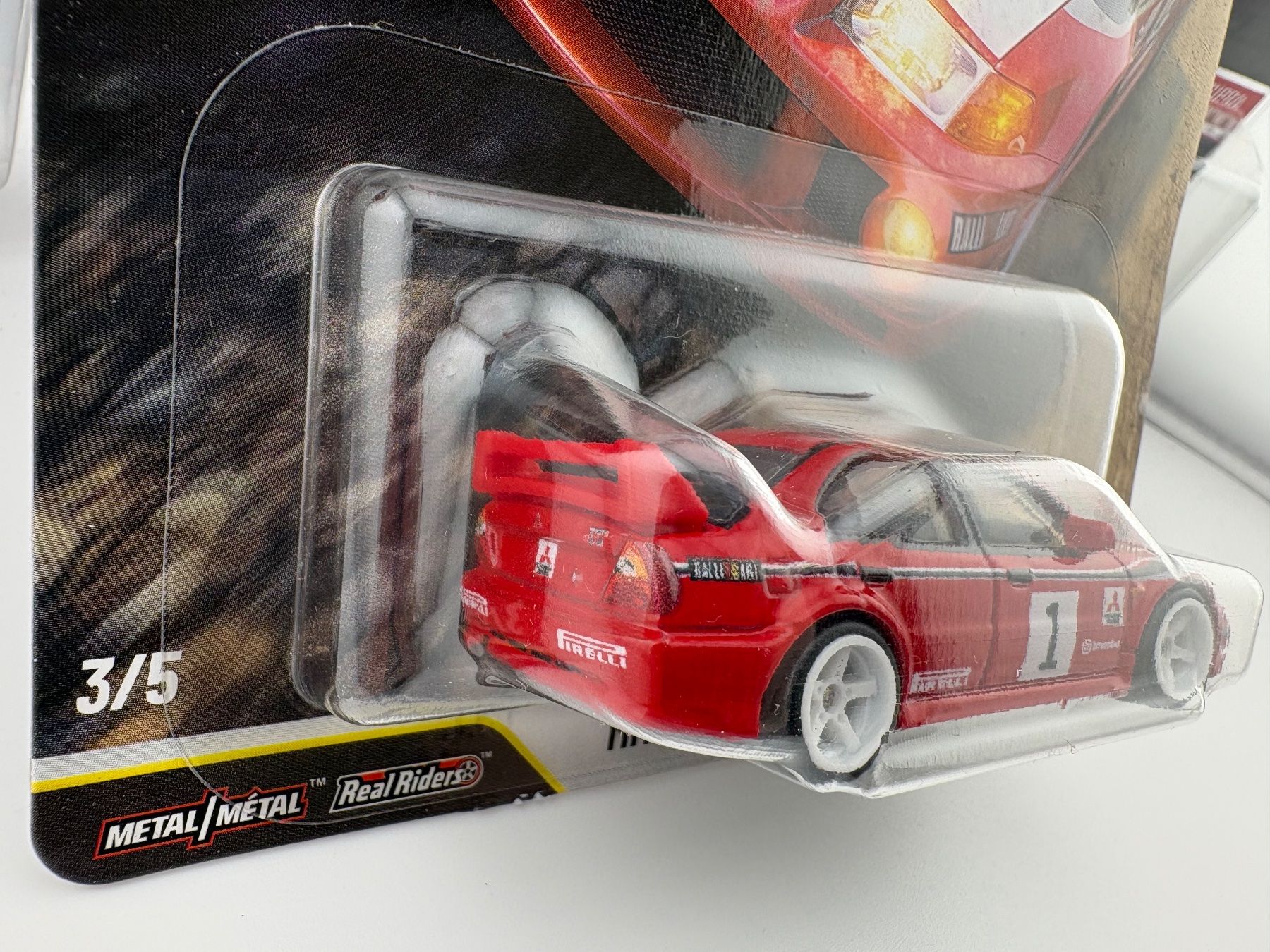 Hot Wheels Modellini d'auto: Hot Wheels Mitsubishi Lancer Evolution VI Thrill Climbers – Nuovo e nell'imballaggio originale da Flawil venduto da HeisseReifen 3