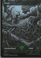 TCG Magic The Gathering MTG De VOW 277 FOIL BASIC LAND Wald