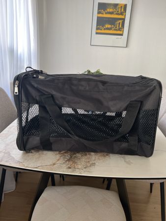 Trixie Transporttasche schwarz für Haustiere