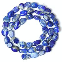 1 Strang natürliche Lapis Lazuli Free Form Perlen