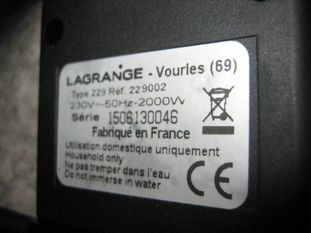 Griglie: Tischgrill Marke Lagrange - Heizplatte – Usato da Winterthur venduto da pf02 4