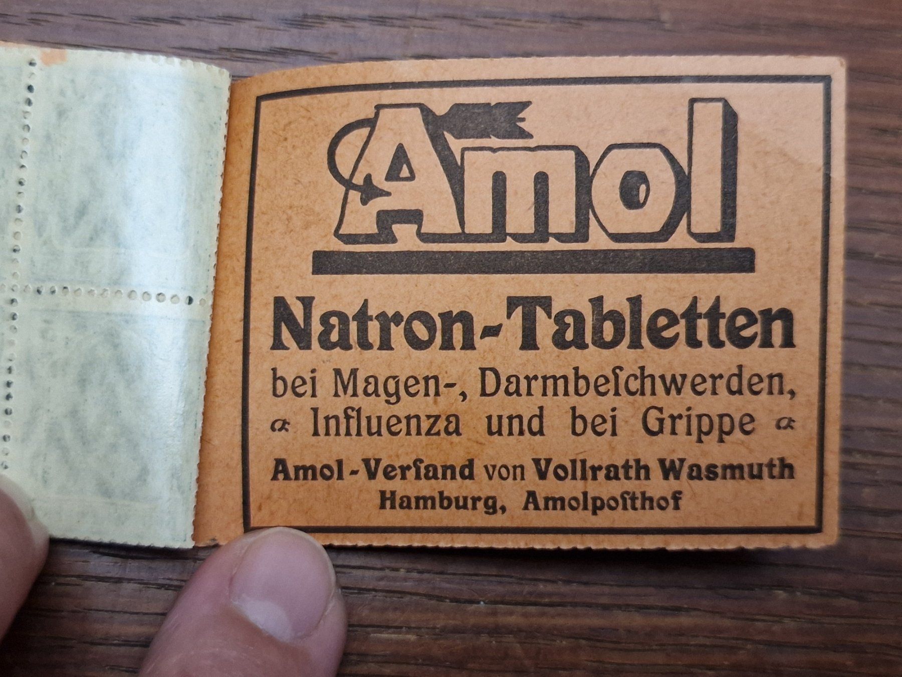 Alle Briefmarken: DEUTSCHES REICH Markenheft 1920 ** / 13A – Gebraucht aus Aesch LU von briefmarken.uray 6