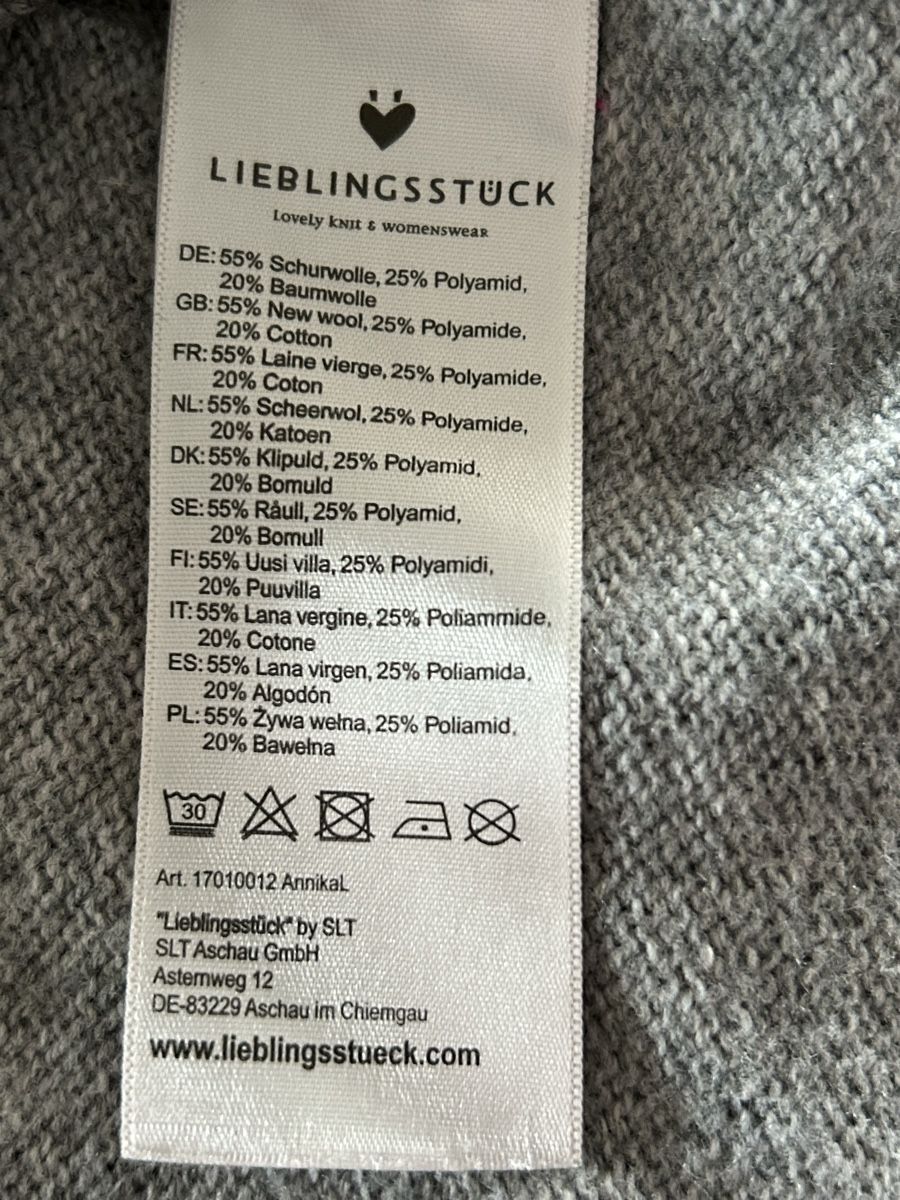 Lieblingsstück Maglioni & Felpe: Lieblingsstueck Pullover Gr. 42 Grau mit Sternenmuster – Usato da Beringen venduto da Sternli650 4