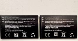 2 Stk. Nokia original Akkus BL-4WL Gebraucht