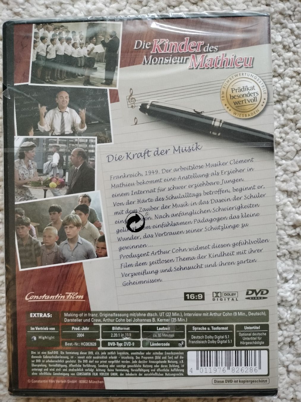 Alle DVDs: DVD Kinder des Monsieur Mathieu. – Neu und originalverpackt aus Niederwangen BE von Scoua 1