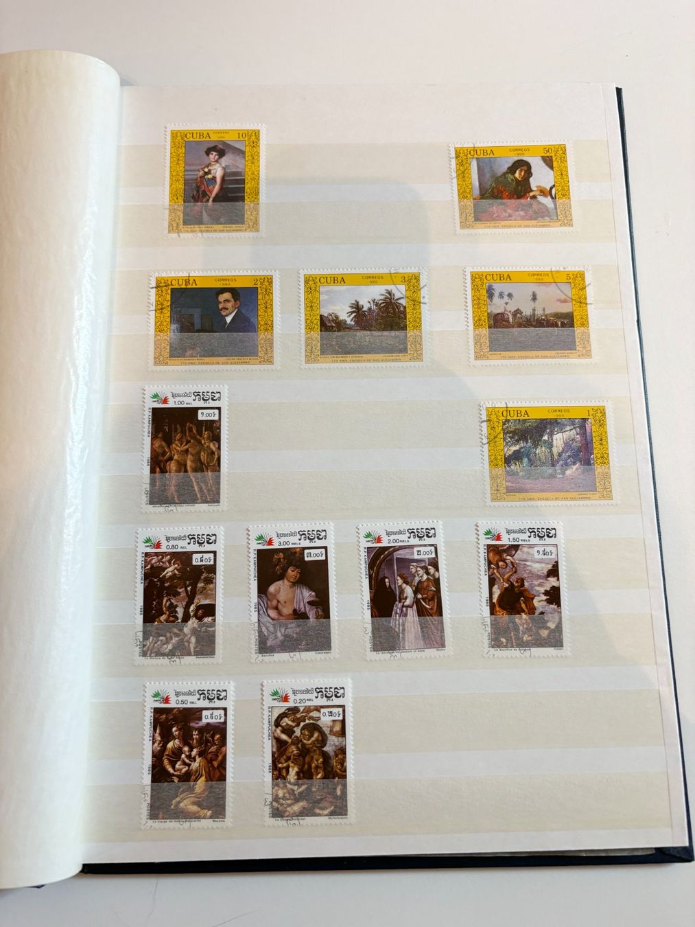 Tutti i francobolli: ALBUM Briefmarke MIX – Usato da Riva san vitale venduto da abd_p86k 2