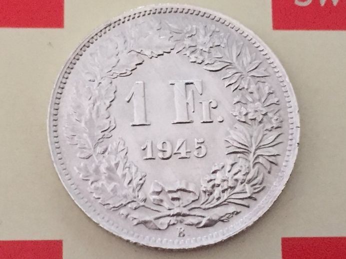 Tutti le monete: 1 Franken 1945 -vz – Usato da Elsau venduto da herbybay