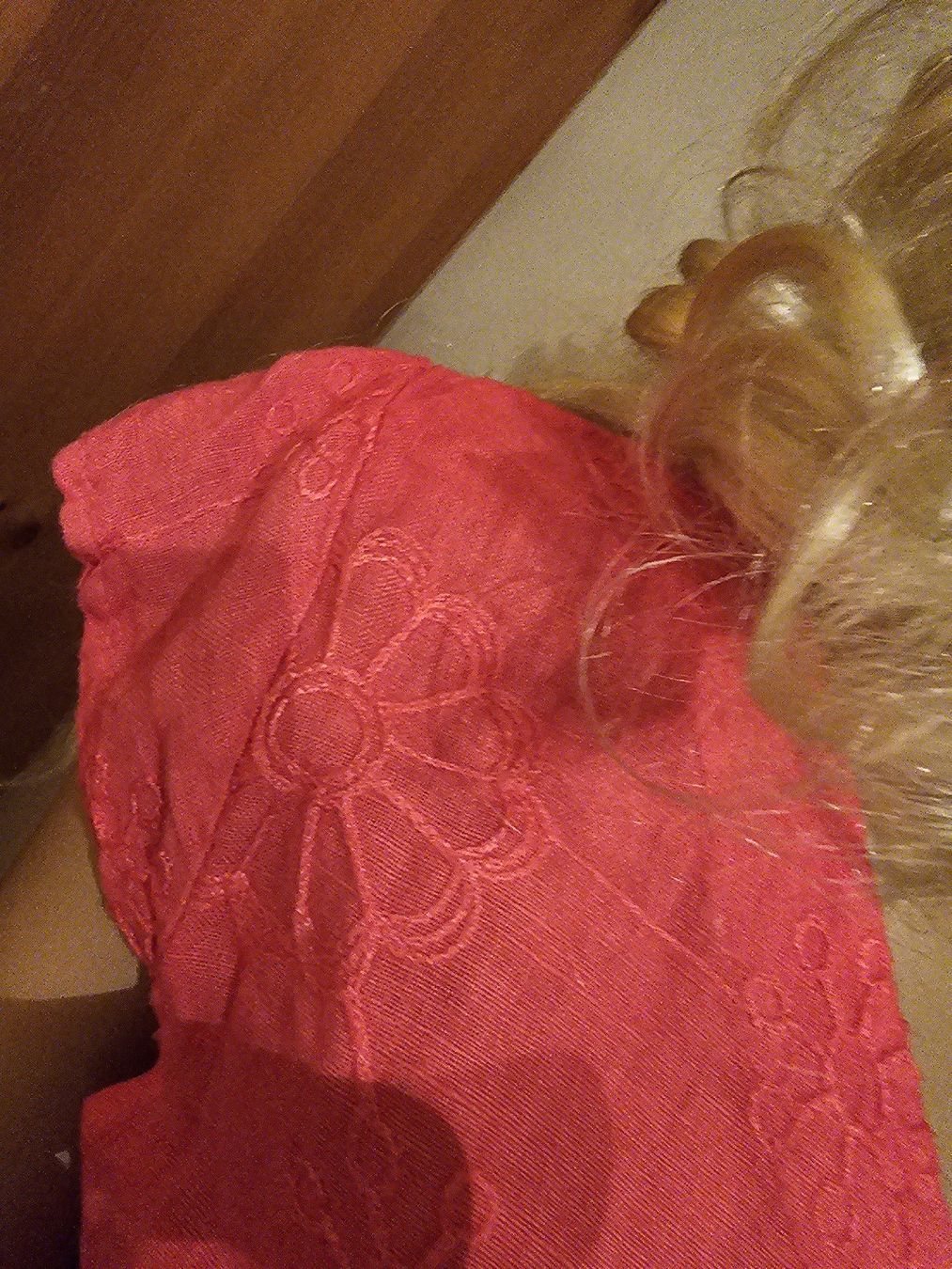 Vestiti: rotes ,leichtes Leinenkleid/Sommerkleid – Nuovo (secondo la descrizione) da Ferden venduto da jemyce 2