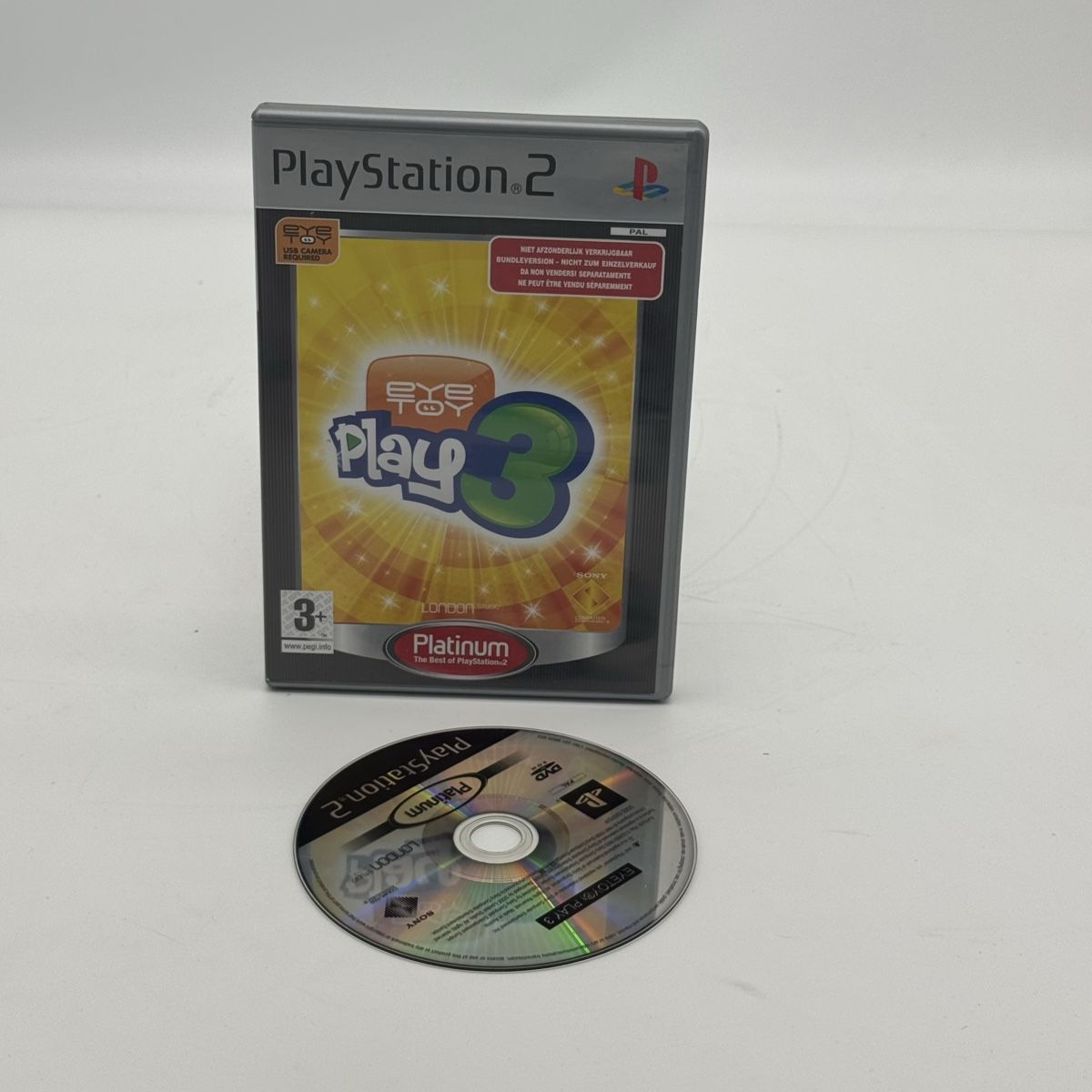 Sony Giochi: EyeToy Play 3 Platinum Bundleversion | PS2 | Not for Resale – Usato da Kloten venduto da Warehouse81 2