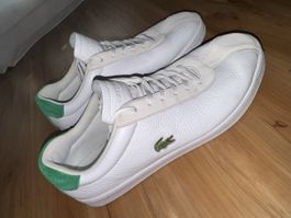 Lacoste Masters 119 2 Sneaker – Weiss/Grün – Grosse 43 