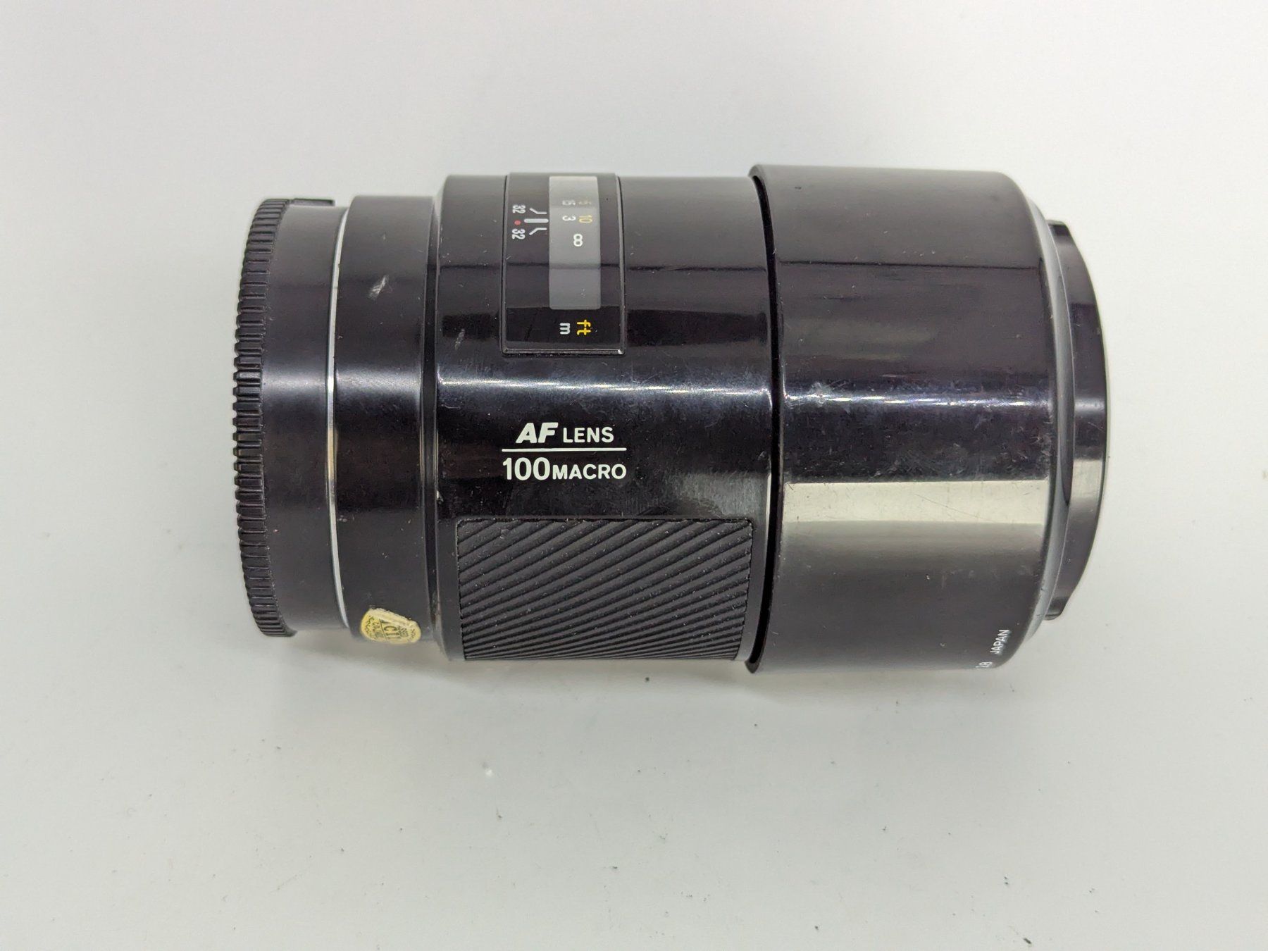 Minolta Obiettivi: Minolta AF Lens 100 Macro 1:2.8 gebraucht – Usato da Bischofszell venduto da Blende2 7
