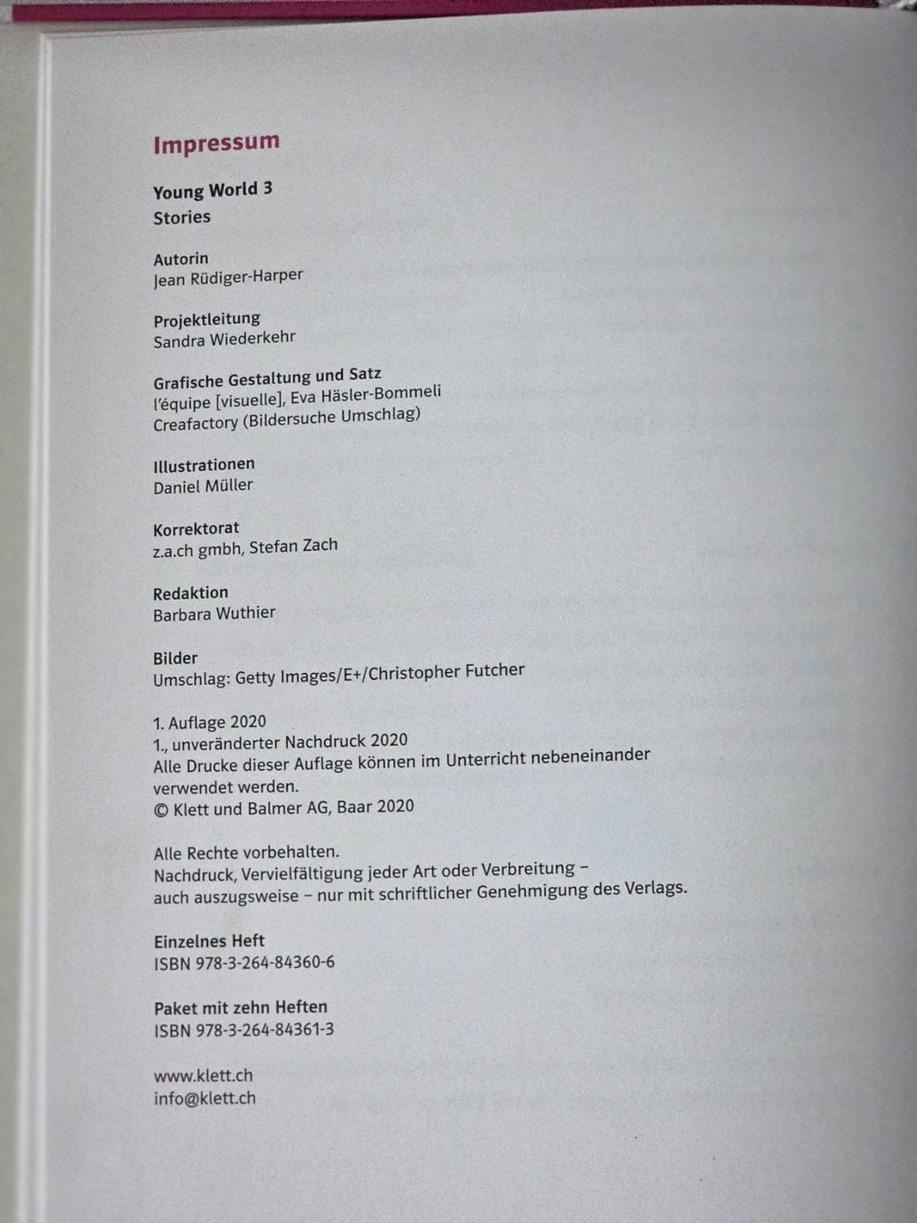 Libri: YOUNG WORLD 3 Pupil's Book + Stories – Nuovo (secondo la descrizione) da Dürnten venduto da Bachtelrider_ 4